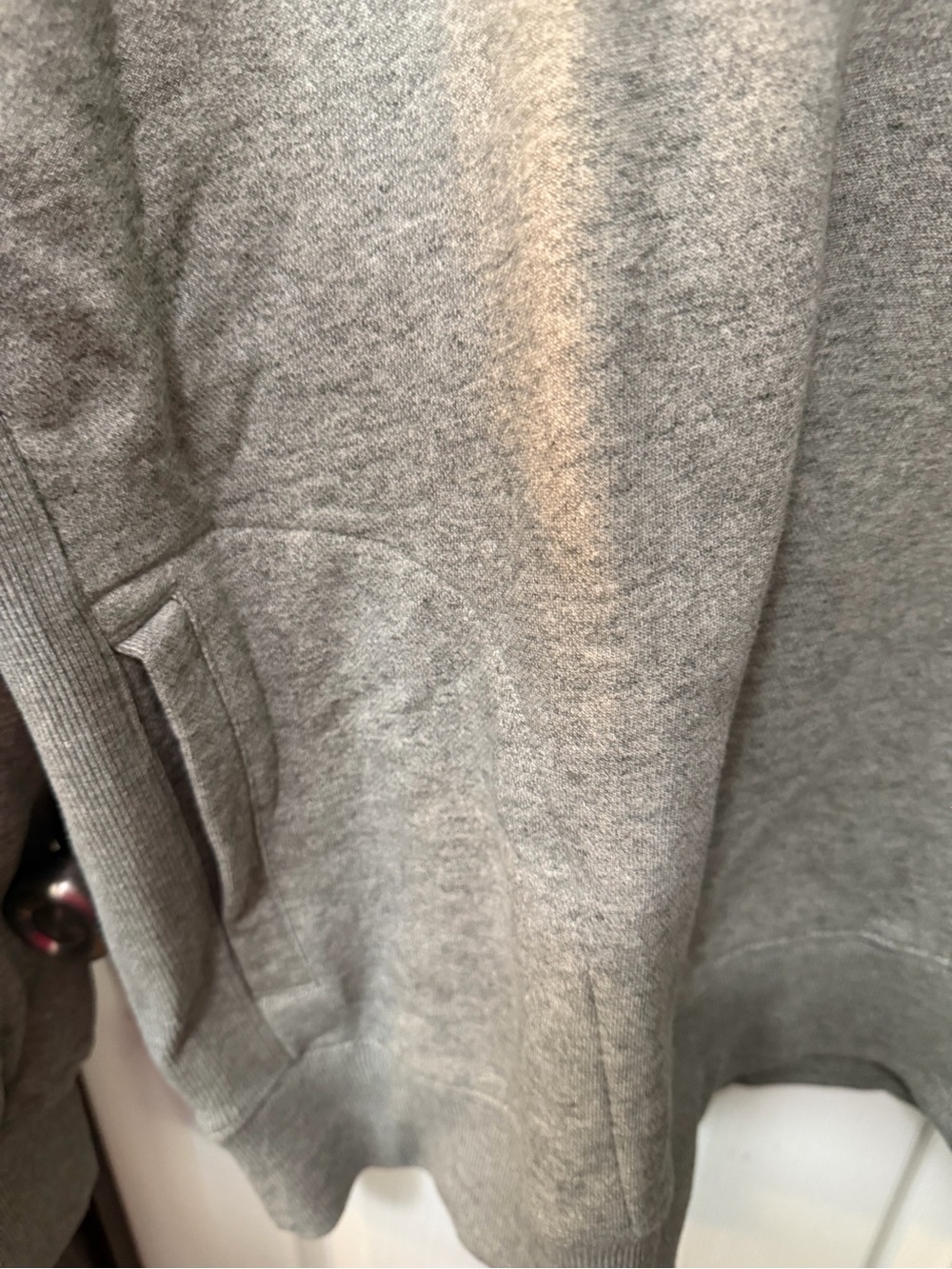 New York Jets Gray Pullover Hoodie Sweatshirt Embroidered Logo Plus Size 2XL - Picture 4 of 7